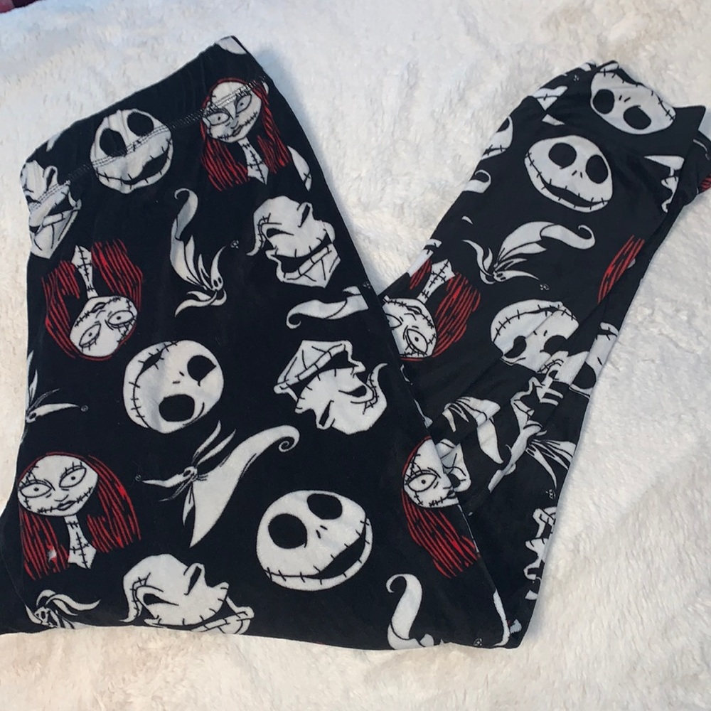 Small Disney Fleece nightmare before Christmas pajama pants